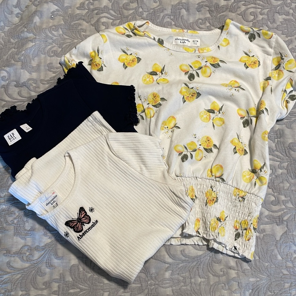 GAP Abercrombie shirt bundle 13/14